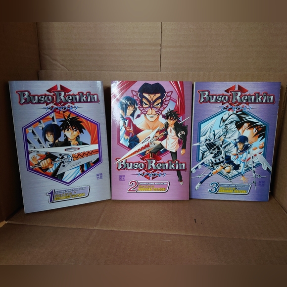 Manga: Buso Renkin vol 1-3 - Picture 2 of 3